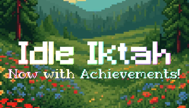 숲과 생활 스킬 모험을 표현한 Idle Iktah 공식 Steam 대표 이미지