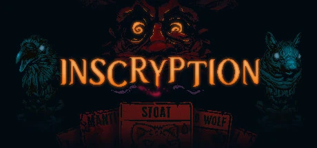 Leshy의 눈과 숲속 생물 카드가 제목을 둘러싼 Steam 공식 헤더 이미지